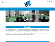Tablet Screenshot of k12technoservices.com